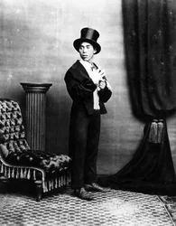 Japanilainen herrasmies Western Garbissa, 1875